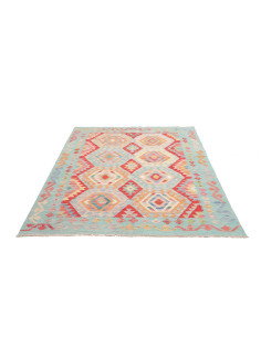 Kilim 153x195 Cm Kilim, Afghanistan, Hand-carded Wool 2