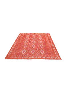Kilim 158x192 Cm Kilim Afghanistan, Lana Cardata A Mano, 2