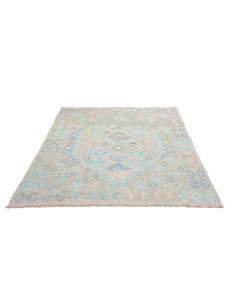 Kilim 153x197 Cm Kilim, Afghanistan, Lana Cardata A Mano 2
