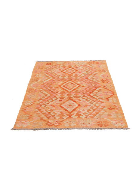 Kilim 102x153 Cm Kilim Afghanistan. Materiale: Lana Cardata