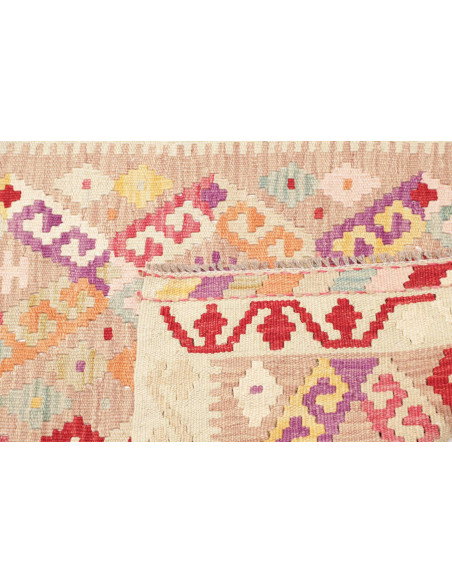 Kilim 79x190 Cm Kilim Afghanistan Hand-carded Wool Cotton