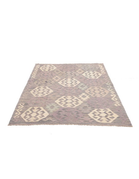 Kilim 134x175 Cm Kilim, Afghanistan, Lana Cardata A Mano