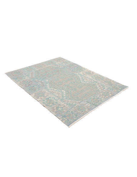 Kilim 134x176 Cm Kilim Afghanistan Hand-carded Wool (warp: