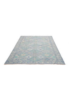 Kilim 157x205 Cm Kilim Afghanistan Lana Cardata A Mano 2