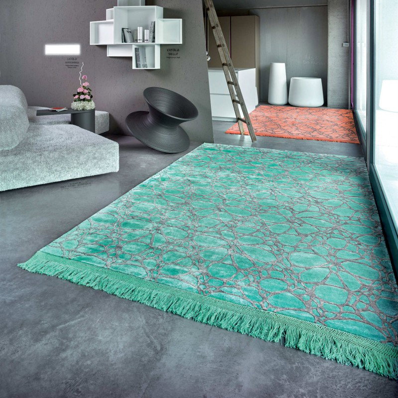 Carpet ARLECCHINO SITAP NIGHT TIFFANY SETA fantasia da EUR 2244.8