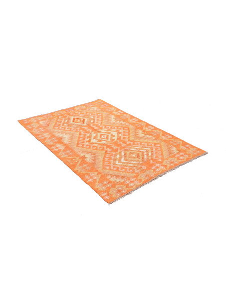Kilim 104x150 Cm Kilim, Afghanistan, Hand-carded Wool (warp: