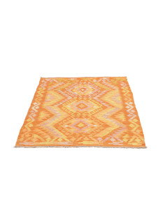 Kilim 99x147 Cm Kilim Afghanistan Hand-carded Wool Cotton 2