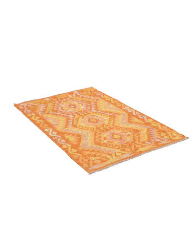 Kilim 99x147 Cm Kilim Afghanistan Hand-carded Wool Cotton