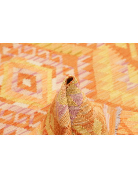 Kilim 99x147 Cm Kilim Afghanistan Hand-carded Wool Cotton