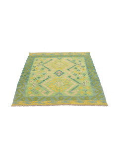Kilim 102x149 Cm Kilim Afgano Lana Cardata A Mano Ordito 2