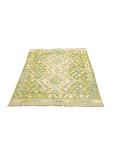 Kilim 102x149 Cm Kilim Afghano Verde 2