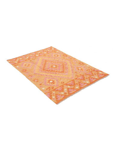 Kilim 102x144 Cm Kilim Afgano, Lana Cardata A Mano