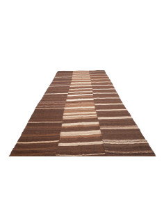 Rug Kilim Vintage Persia 195x446 Brown Beige 2