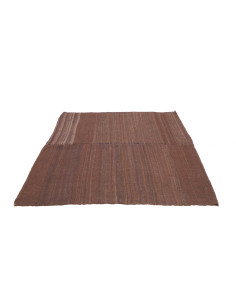 Rug Kilim Vintage Persia 192x156 Deep Brown Ear 2