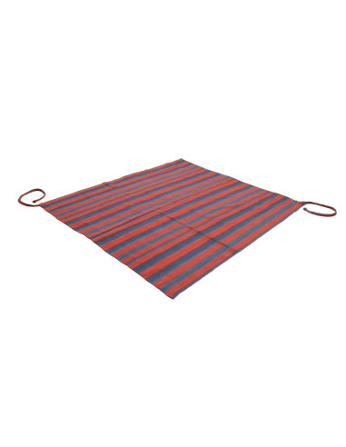 Tappeto Kilim Vintage Persia 170x170 Rosso Terr