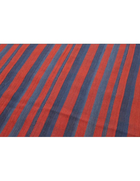 Tappeto Kilim Vintage Persia 170x170 Rosso Terr
