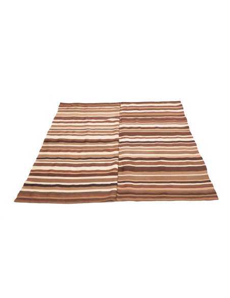 Rug Kilim Vintage Persia 129x147 Brown Beige