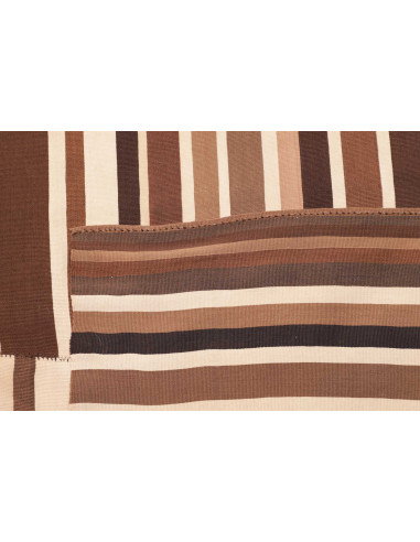 Rug Kilim Vintage Persia 129x147 Brown Beige