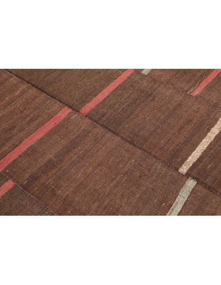 Tappeto Kilim Vintage Persia 173x174 Marrone Sc