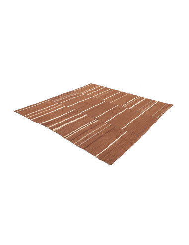 Tappeto Kilim Vintage Persia 200x212 Marrone Te