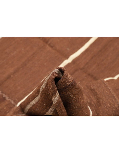 Tappeto Kilim Vintage Persia 200x212 Marrone Te