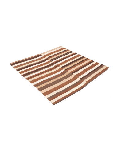 Tappeto Kilim Vintage Persia 135x136 Marrone Cr