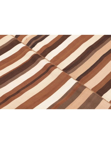 Tappeto Kilim Vintage Persia 135x136 Marrone Cr