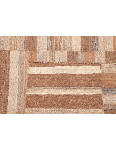 Rug Kilim Vintage Persia 205x262 Earth Tones (b