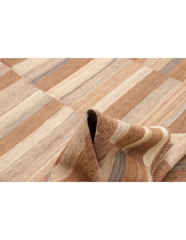 Rug Kilim Vintage Persia 205x262 Earth Tones (b