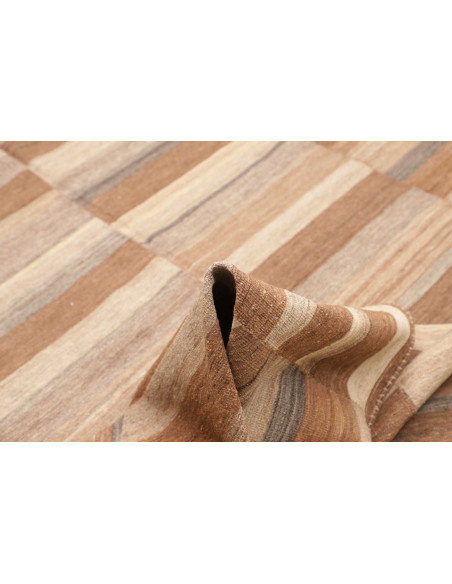 Rug Kilim Vintage Persia 205x262 Earth Tones (b
