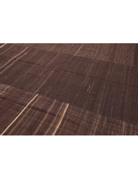 Rug Kilim Vintage Persia 287x317 Dark Brown Bei