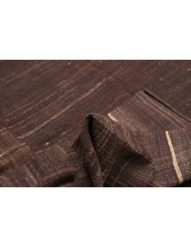Rug Kilim Vintage Persia 287x317 Dark Brown Bei