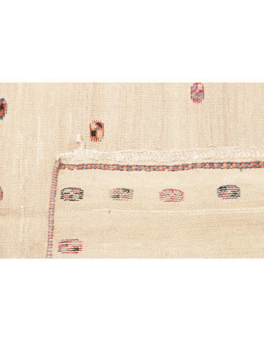 Tappeto Kilim Vintage Persia 110x126 Avorio Ros