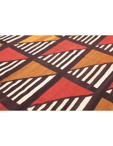 Tappeto Kilim Vintage Persia 301x446 Arancione
