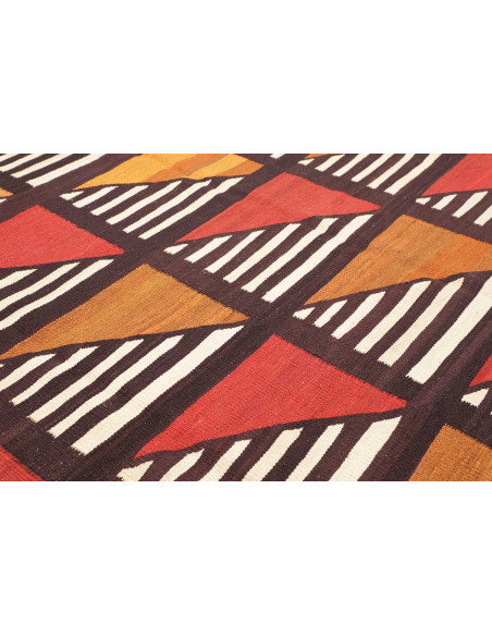 Tappeto Kilim Vintage Persia 301x446 Arancione