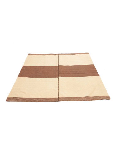 Rug Kilim Vintage Persia 145x152 Beige Brown