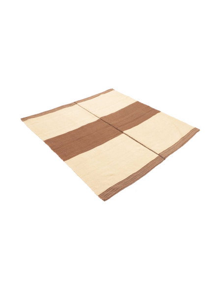 Rug Kilim Vintage Persia 145x152 Beige Brown