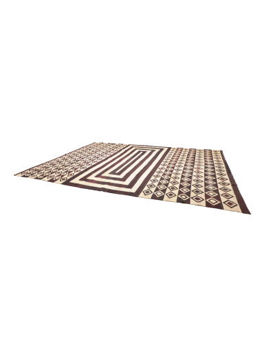 Tappeto Kilim Vintage Persia 333x430 Marrone Sc