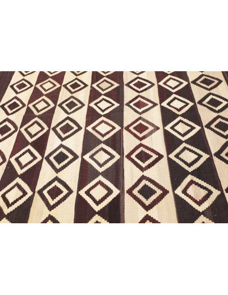 Tappeto Kilim Vintage Persia 333x430 Marrone Sc