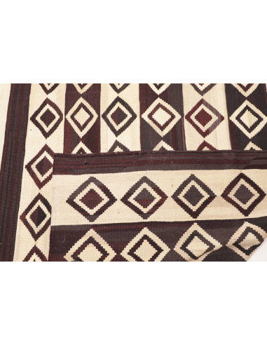Tappeto Kilim Vintage Persia 333x430 Marrone Sc