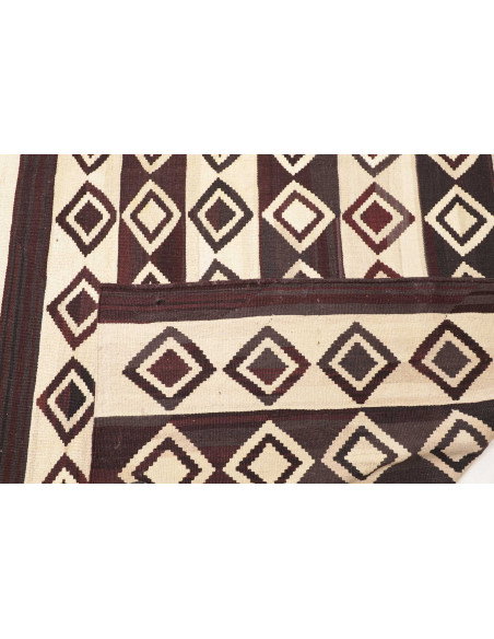 Tappeto Kilim Vintage Persia 333x430 Marrone Sc