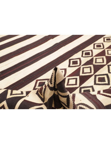 Tappeto Kilim Vintage Persia 333x430 Marrone Sc