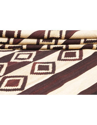 Tappeto Kilim Vintage Persia 333x430 Marrone Sc