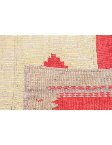 Tappeto Kilim Vintage Persia 107x99 Corallo Cre