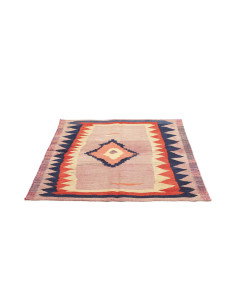 Rug Kilim Vintage Persia 118x107 Dusty Rose Nav 2