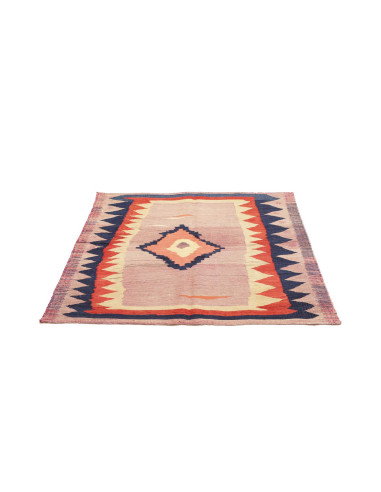 Rug Kilim Vintage Persia 118x107 Dusty Rose Nav