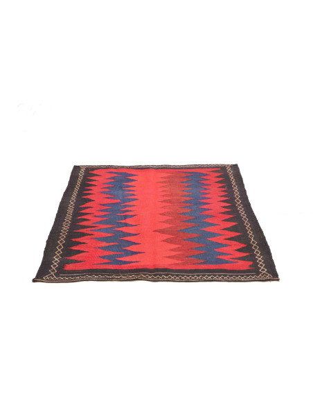 Tappeto Kilim Vintage Persia 105x112 Rosso Cora