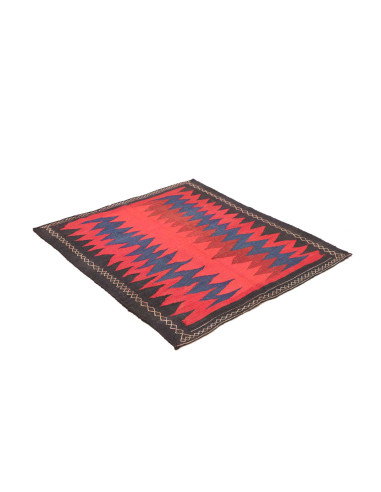 Tappeto Kilim Vintage Persia 105x112 Rosso Cora