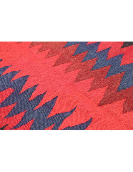 Tappeto Kilim Vintage Persia 105x112 Rosso Cora