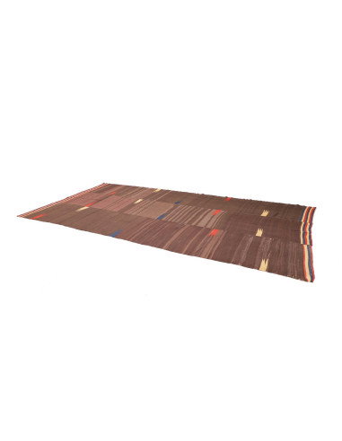 Tappeto Kilim Vintage Persia 203x400 Marrone Ro